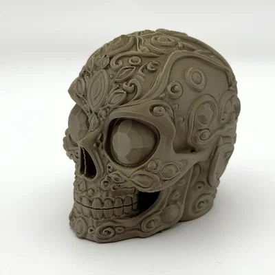 Diamond Decor Skull - Tượng Đầu Lâu Trang Trí Kim Cương