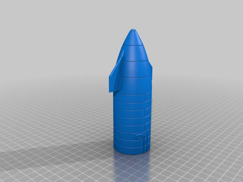 Bộ mô hình tên lửa thử nghiệm SpaceX - File in 3D chi tiết - Image 5