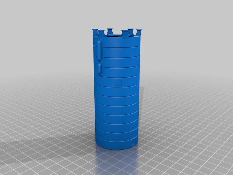 Bộ mô hình tên lửa thử nghiệm SpaceX - File in 3D chi tiết - Image 13