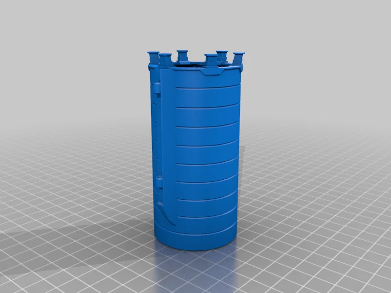 Bộ mô hình tên lửa thử nghiệm SpaceX - File in 3D chi tiết - Image 15