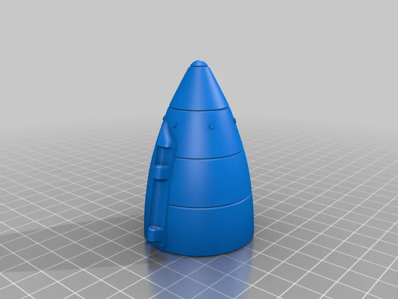 Bộ mô hình tên lửa thử nghiệm SpaceX - File in 3D chi tiết - Image 16