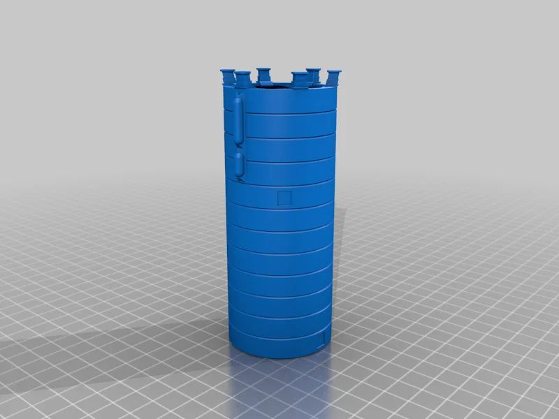 Bộ mô hình tên lửa thử nghiệm SpaceX - File in 3D chi tiết - Image 19