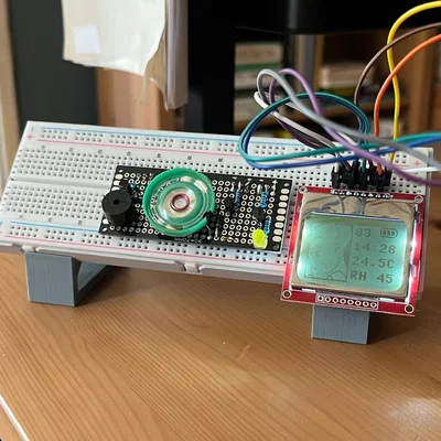 Chân đế nghiêng để bàn cho vỏ Breadboard 830 điểm
