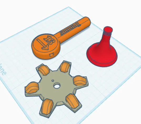 Mô hình con quay Dummy 13 Top độc đáo cho máy in 3D - Image 1