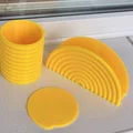 Bộ decor phong cách Ốc sên: giá đựng khăn giấy, ống đựng đồ và đế để cà phê - Thumbnail 2