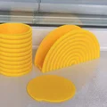 Bộ decor phong cách Ốc sên: giá đựng khăn giấy, ống đựng đồ và đế để cà phê - Thumbnail 3