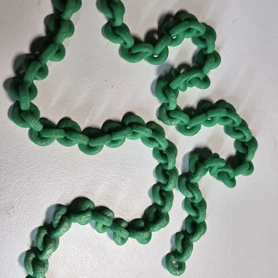 Mô hình dây xích 3D (Another Long Chain) - Thiết kế in liền khối
