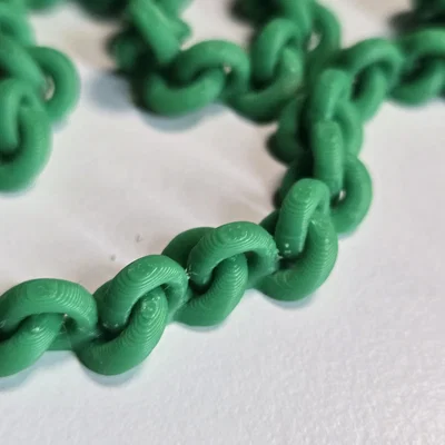Mô hình dây xích 3D (Another Long Chain) - Thiết kế in liền khối