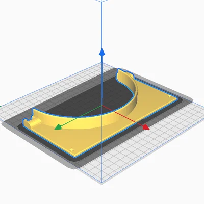 Ngàm kẹp ống thông gió 6 inch cho máy lạnh - Tự in 3D hiệu quả