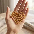 Trái Tim Trang Trí Phong Cách Voronoi - Thumbnail 2
