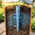 Cọc tưới nước tự động cho cây trồng in 3D (Plant watering spike) - Thumbnail 1