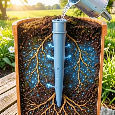 Cọc tưới nước tự động cho cây trồng in 3D (Plant watering spike)