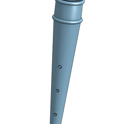 Cọc tưới nước tự động cho cây trồng in 3D (Plant watering spike)