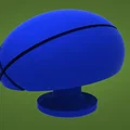 Bộ Charm Clog Hình Bóng Thể Thao - Football, Soccer và Rugby - Thumbnail 5