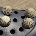 Charm Clog Bán Cầu Hình Học – Tinh Tế Với In 3D - Thumbnail 2