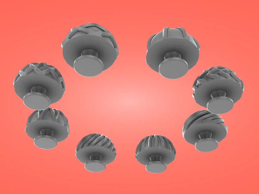 Charm Clog Bán Cầu Hình Học – Tinh Tế Với In 3D - Image 5