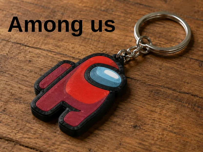 Móc khóa Among Us cực hài hước - Image 1