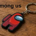 Móc khóa Among Us cực hài hước - Thumbnail 1