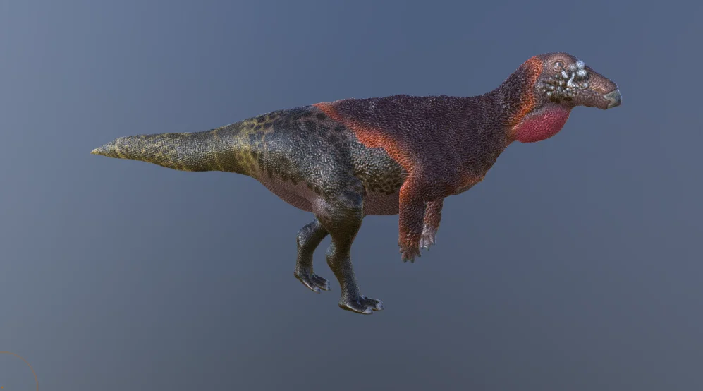 Mô hình khủng long Thescelosaurus 3D chi tiết cho người sưu tầm - Image 2