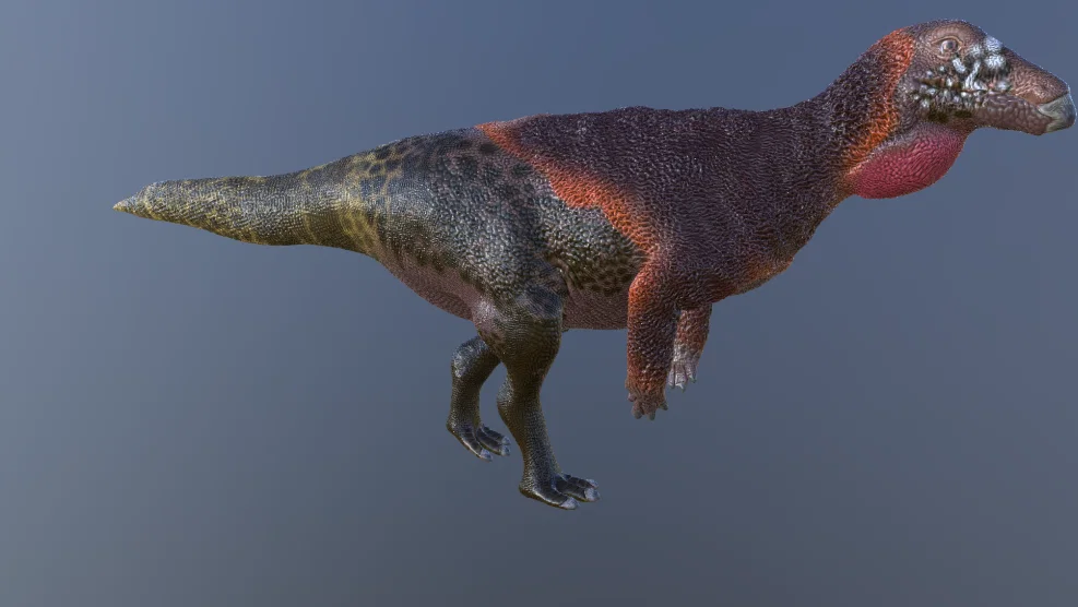 Mô hình khủng long Thescelosaurus 3D chi tiết cho người sưu tầm - Image 3