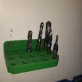 Giá treo mũi khoan, mũi vít 15 vị trí - Giải pháp gọn gàng cho xưởng - Thumbnail 1