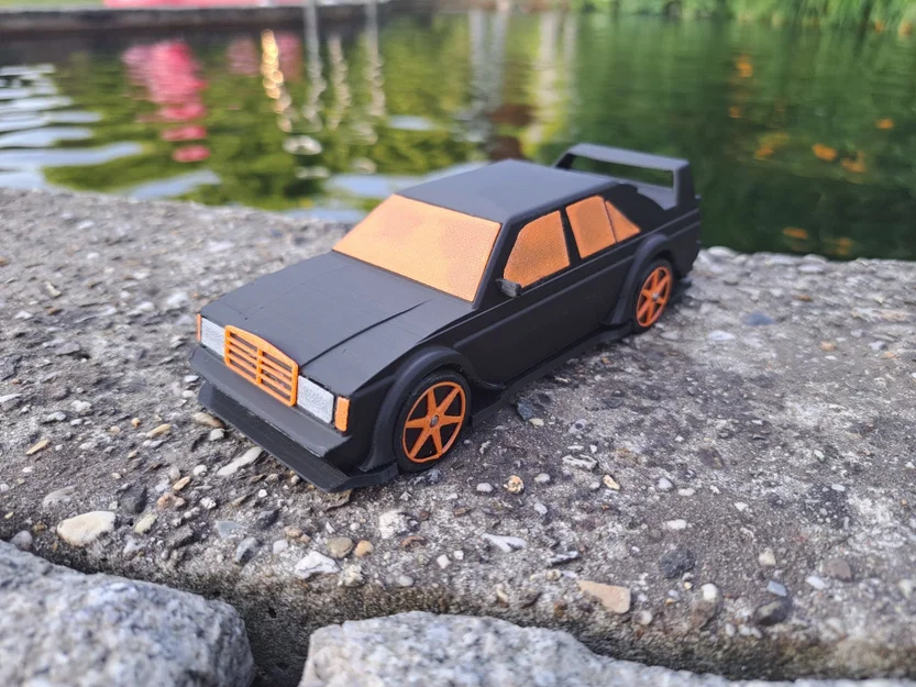 Mô hình xe Mercedes 190e Evo 2 - Image 2