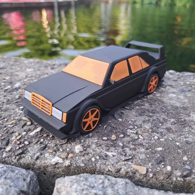 Mô hình xe Mercedes 190e Evo 2