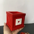 Hộp đựng bút hình thùng gỗ phong cách Roblox in 3D độc đáo - Thumbnail 4