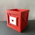 Hộp đựng bút hình thùng gỗ phong cách Roblox in 3D độc đáo - Thumbnail 7