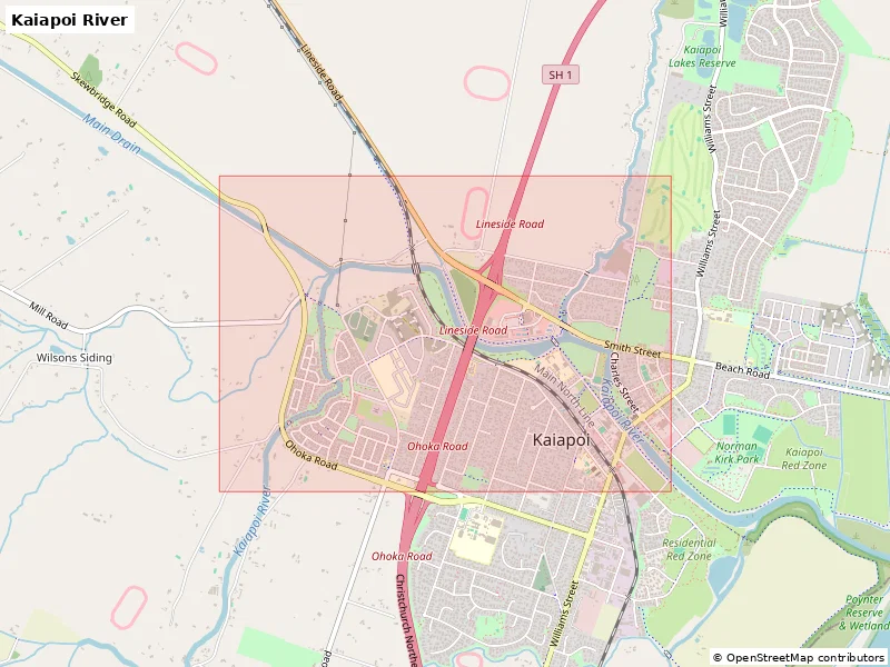 Sông Kaiapoi, New Zealand - Mô hình địa hình 3D thu nhỏ - Image 9