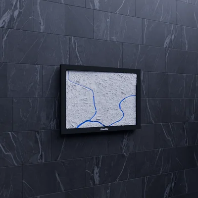 Kharkiv, Ukraine - Mô hình địa hình 3D thu nhỏ 5