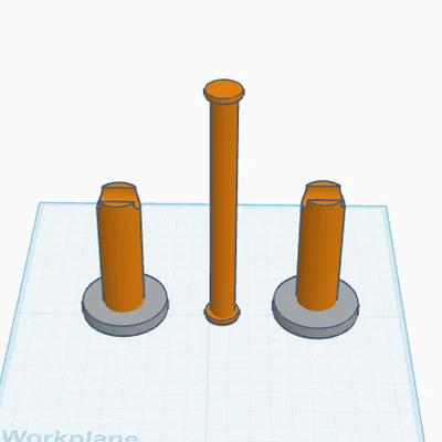 Giá đỡ cuộn nhựa in 3D (Filament Holder) tối giản, tiện dụng
