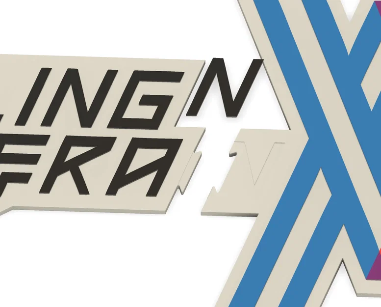 Bảng hiệu 3D Darling in the Franxx - Image 3