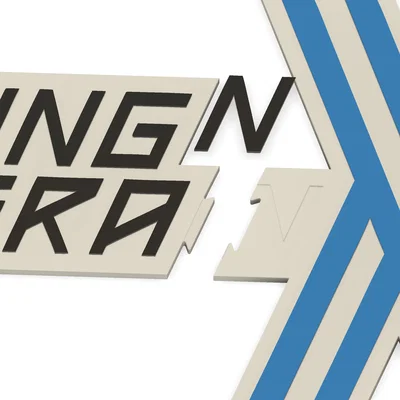 Bảng hiệu 3D Darling in the Franxx