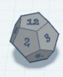 Bộ sưu tập xúc xắc đa diện 3D - D6, D12, D20 cho board game - Image 3