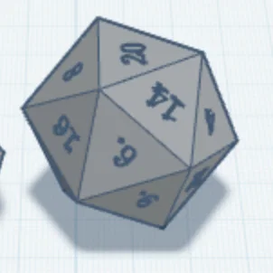 Bộ sưu tập xúc xắc đa diện 3D - D6, D12, D20 cho board game