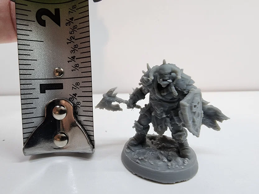 Mô hình tướng Orc Battalion General cực chất cho game RPG - Image 2