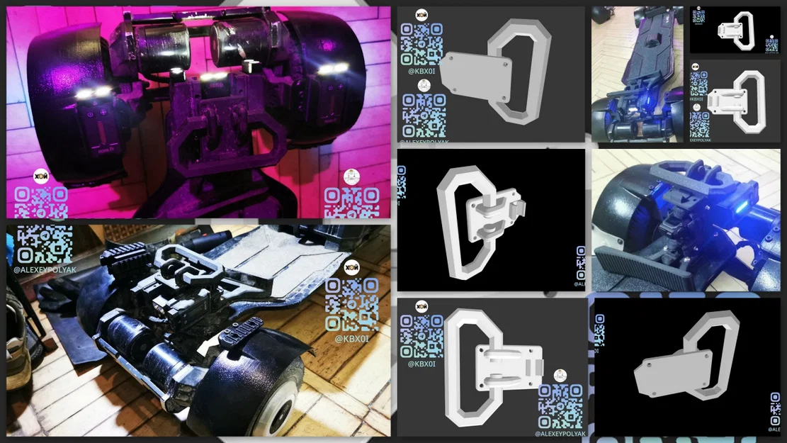 Tay cầm gập LiftLock cho Exway Atlas Pro (Bản remix từ superGeometry) - Image 1