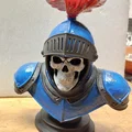 Tượng bán thân Hiệp sĩ Bộ xương - Skeleton Knight (Mô hình 3D) - Thumbnail 1