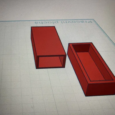 Hộp đựng kẹo cao su 3D nhỏ gọn, thiết kế tinh tế và dễ in