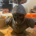 Tượng bán thân Hiệp sĩ Bộ xương - Skeleton Knight (Mô hình 3D) - Thumbnail 3