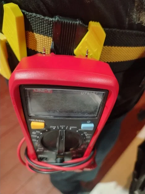 Ngàm 3D gắn đồng hồ vạn năng UNI-T UT33B+ lên đai lưng Tajima - Image 3