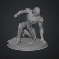 Mô hình 3D Iron Man tư thế siêu anh hùng cực chất - Thumbnail 2