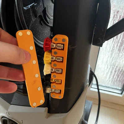 Khay Đựng Đầu Phun Máy Rửa Xe Tích Hợp Nắp Từ Tính (3D Printed)
