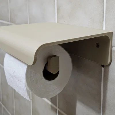 Hộp đựng giấy vệ sinh kèm kệ để điện thoại cỡ lớn
