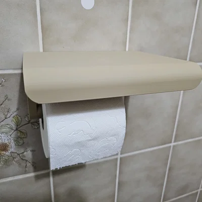 Hộp đựng giấy vệ sinh kèm kệ để điện thoại cỡ lớn