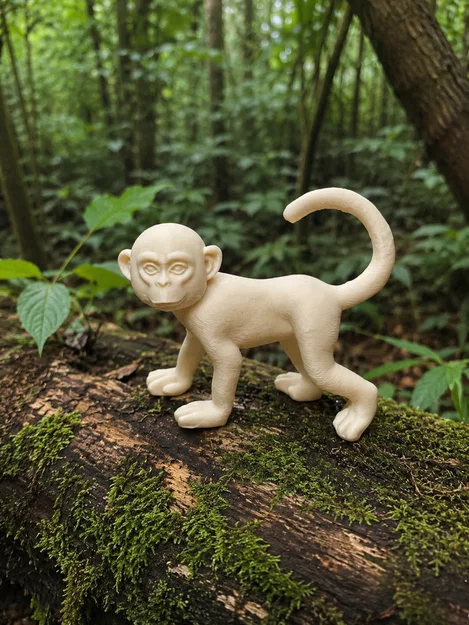 Mô hình tinh tinh (Chimp) trang trí để bàn - Image 1