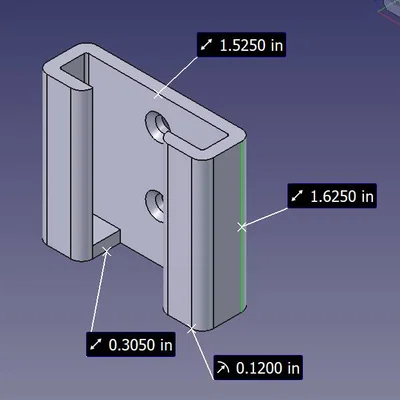 Giá Treo Tường Nhỏ Gọn Cho Remote Mỏng