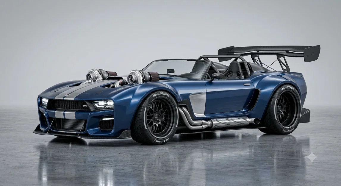 Mô hình xe đua Roadster American Style Racing cực ngầu cho in 3D - Image 1
