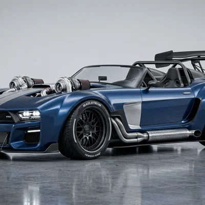 Mô hình xe đua Roadster American Style Racing cực ngầu cho in 3D